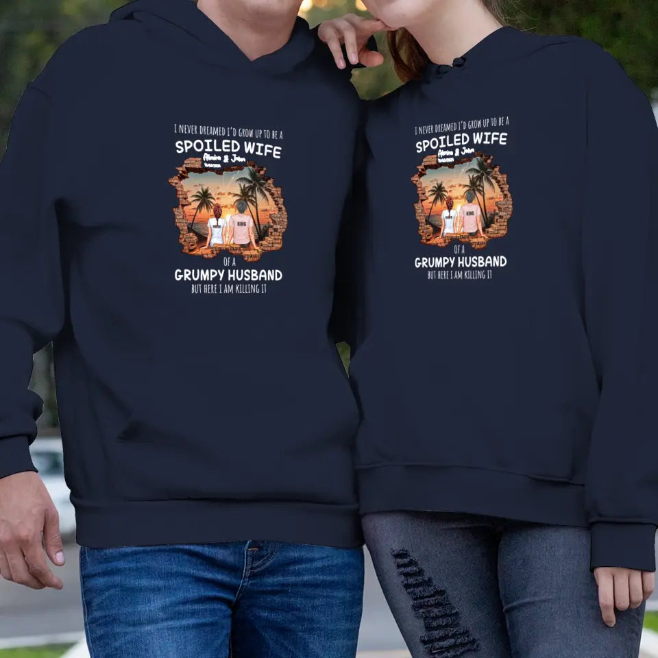 I Would Grow Up To Be - Custom Name - Personalized Gifts for Couples - Hoodie