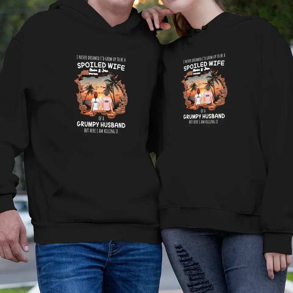 I Would Grow Up To Be - Custom Name - Personalized Gifts for Couples - Hoodie