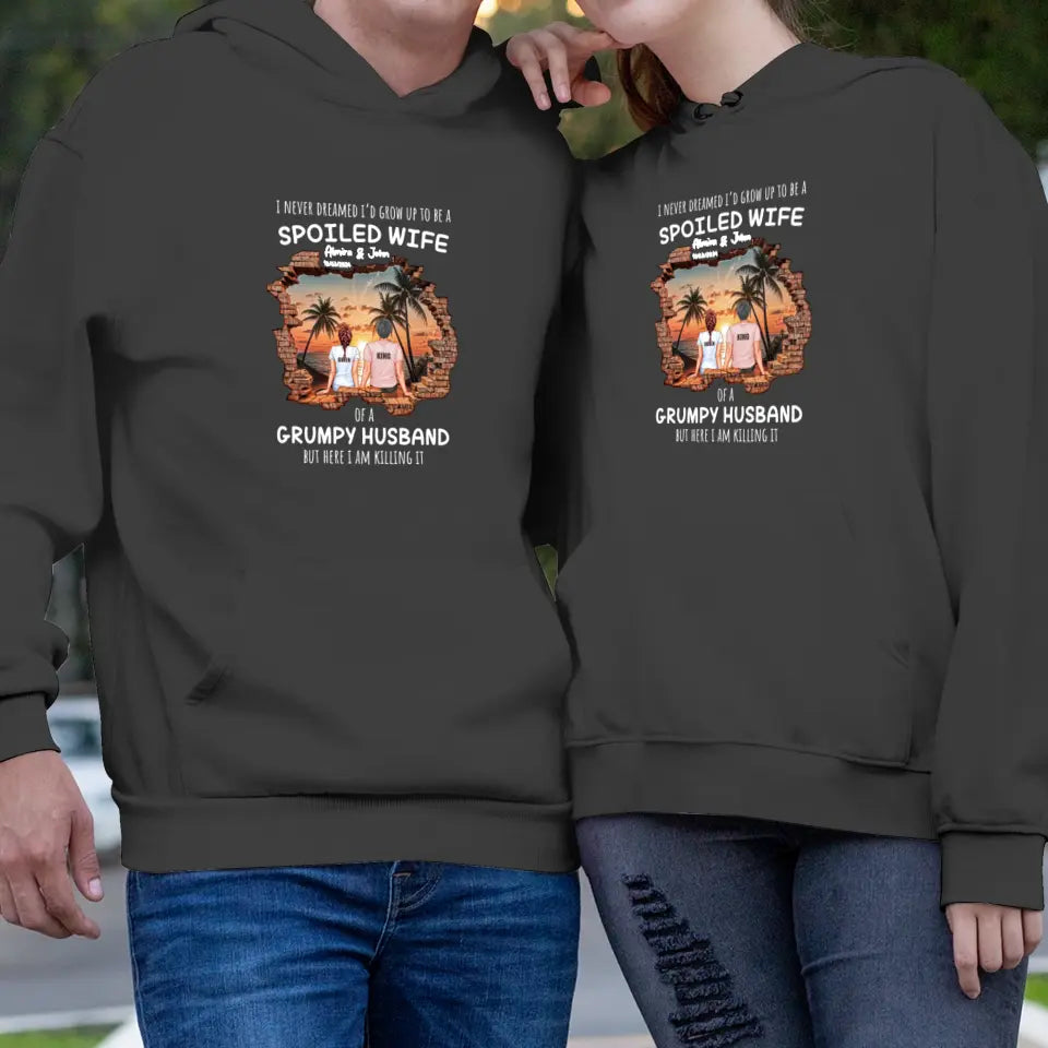 I Would Grow Up To Be - Custom Name - Personalized Gifts for Couples - Hoodie