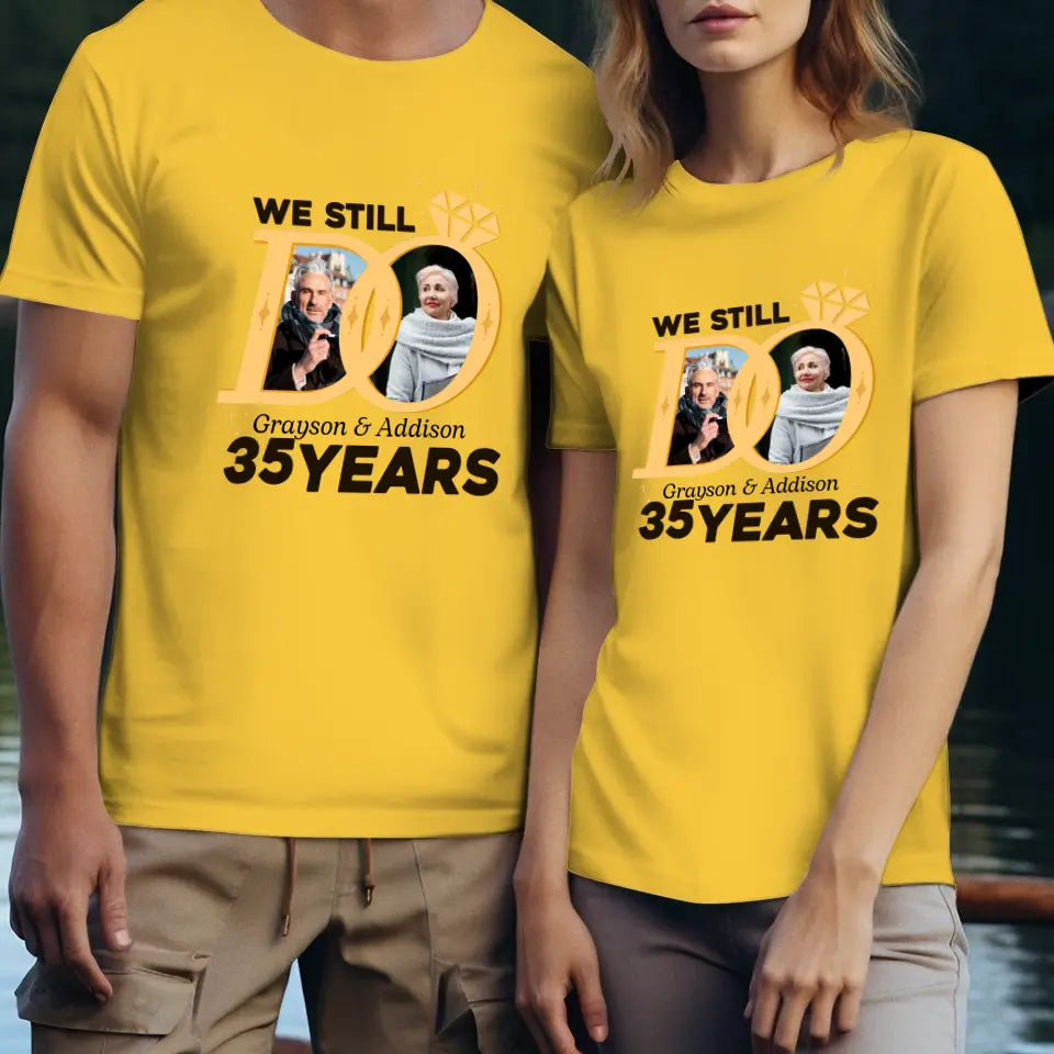 We Still Do Like Diamonds - Personalized Gifts For Couples - Unisex T-Shirt