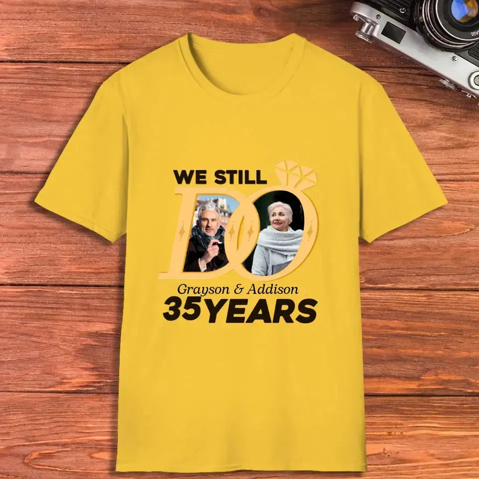 We Still Do Like Diamonds - Personalized Gifts For Couples - Unisex T-Shirt