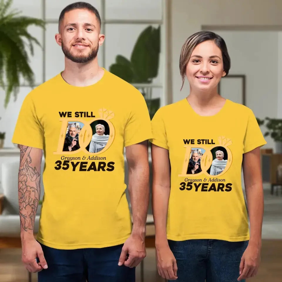 We Still Do Like Diamonds - Personalized Gifts For Couples - Unisex T-Shirt