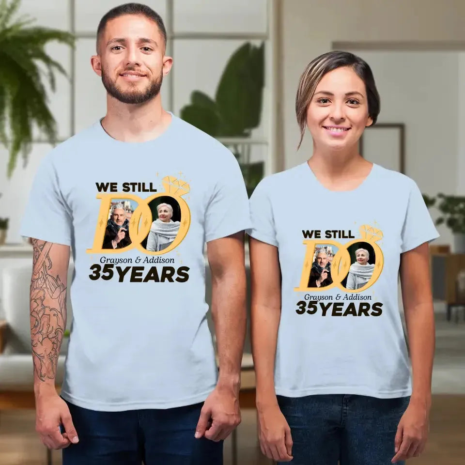 We Still Do Like Diamonds - Personalized Gifts For Couples - Unisex T-Shirt