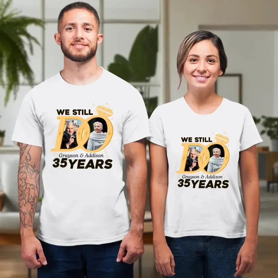 We Still Do Like Diamonds - Personalized Gifts For Couples - Unisex T-Shirt