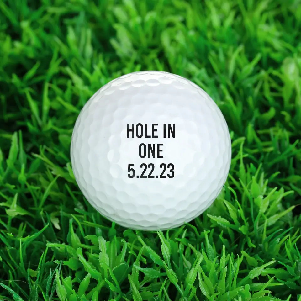 Custom Golf Balls with Text