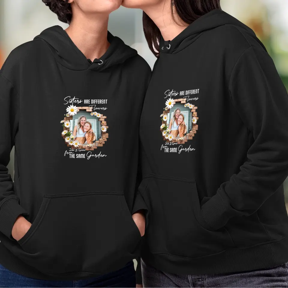 From The Same Garden - Custom Photo - Personalized Gifts For Bestie - Sweater