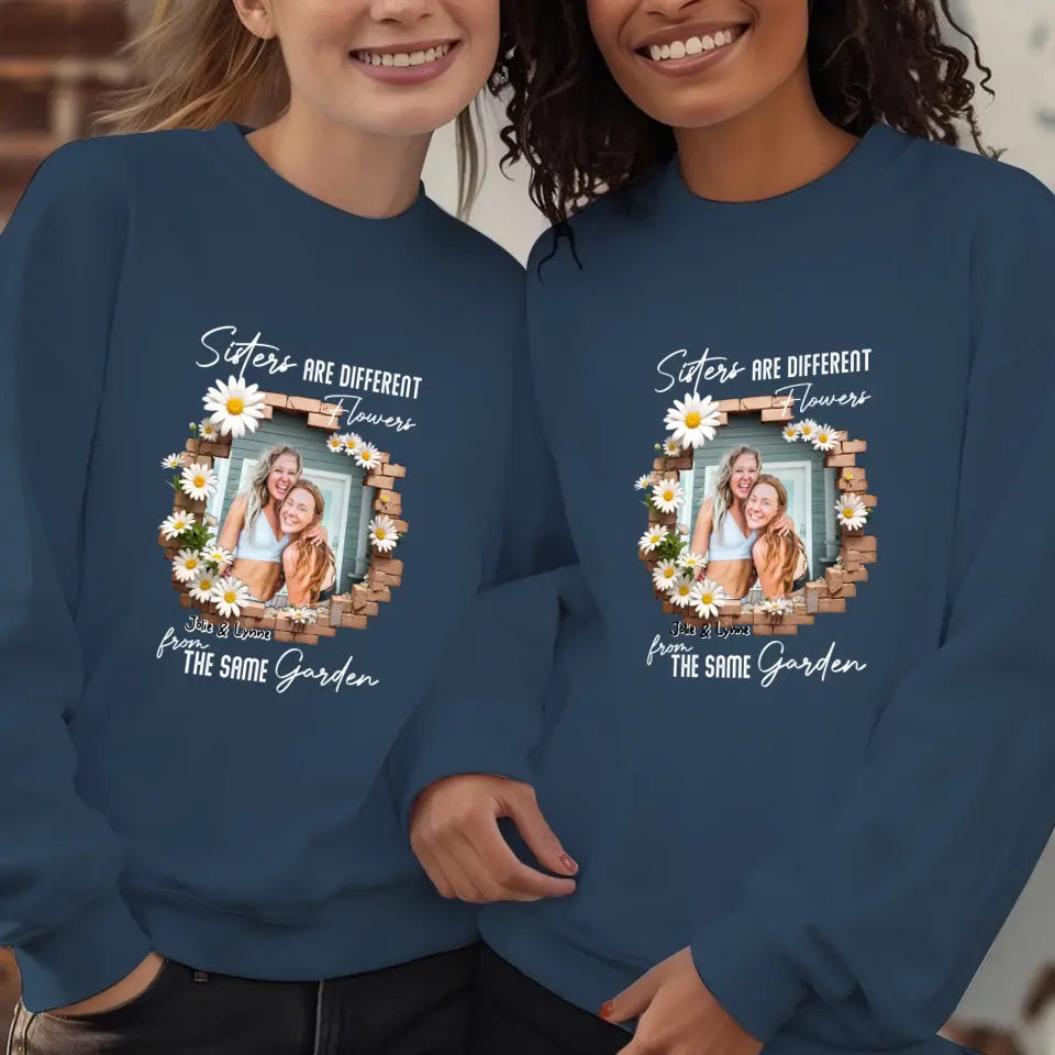 From The Same Garden - Custom Photo - Personalized Gifts For Bestie - Sweater