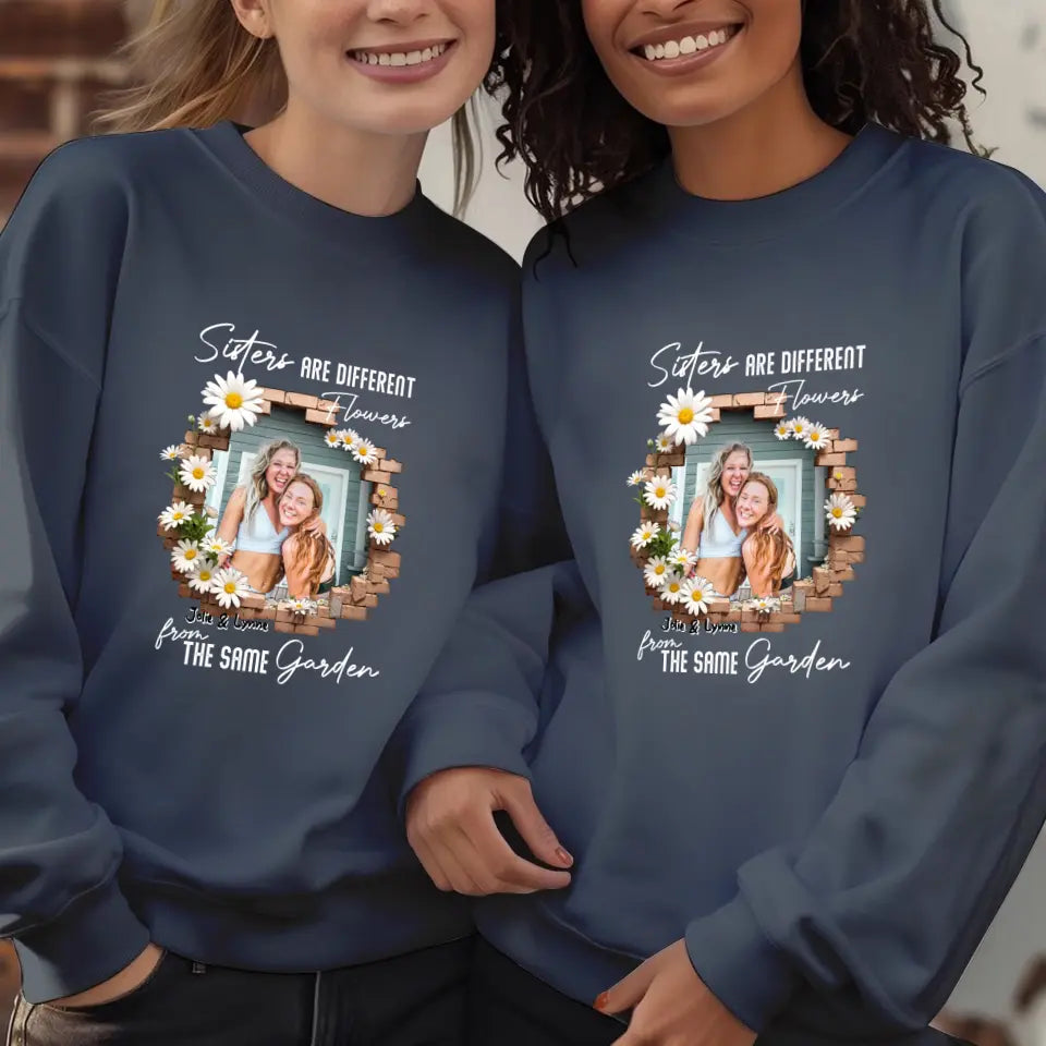 From The Same Garden - Custom Photo - Personalized Gifts For Bestie - Sweater