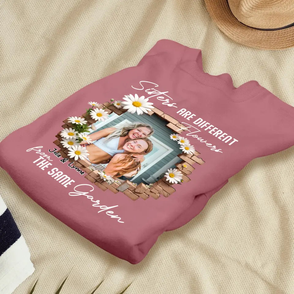 From The Same Garden - Custom Photo - Personalized Gifts For Bestie - Hoodie