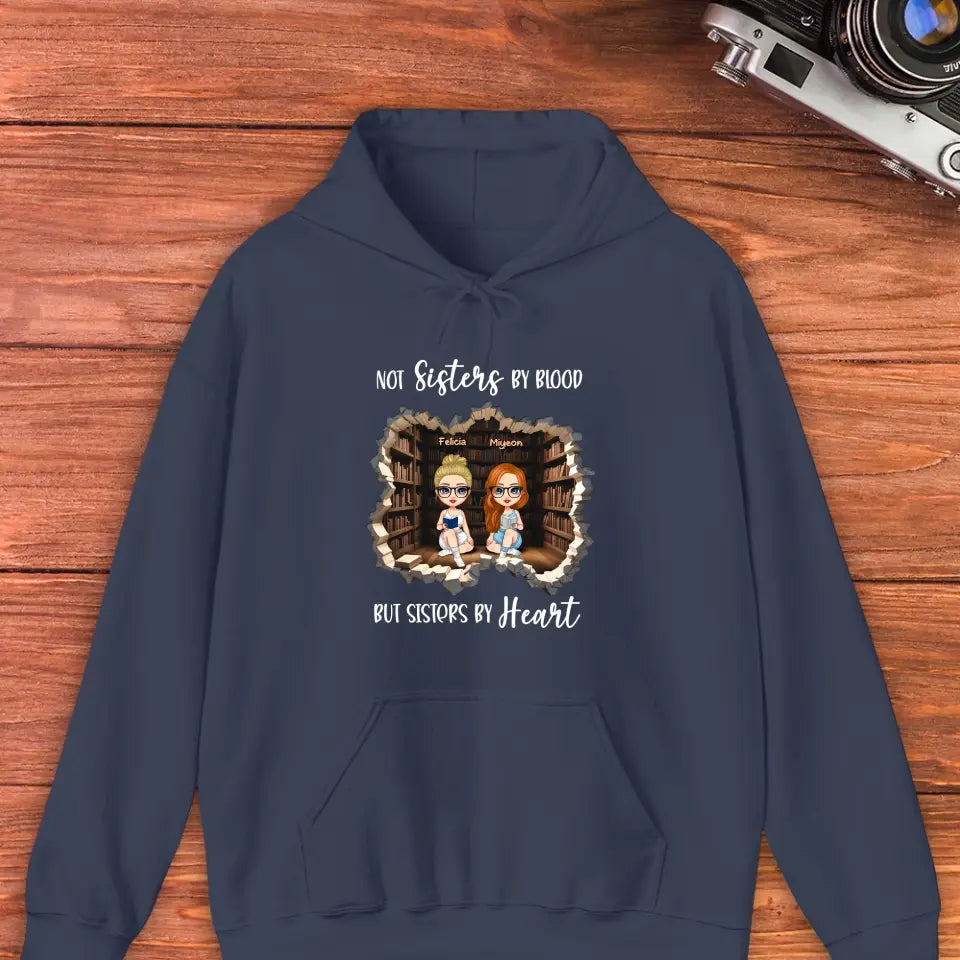 Sisters By Heart - Custom Name - Personalized Gifts For Bestie - Sweater