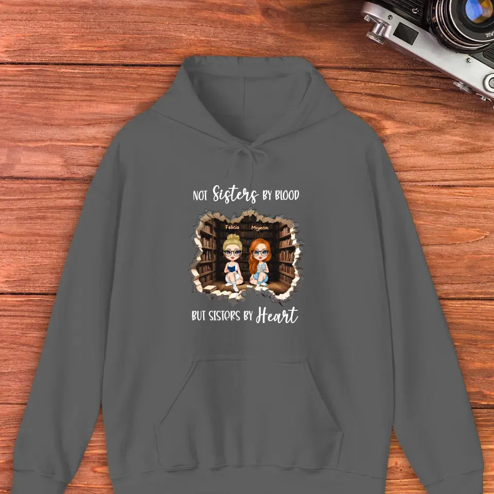 Sisters By Heart - Custom Name - Personalized Gifts For Bestie - Sweater