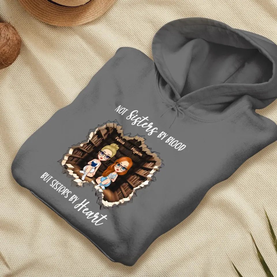 Sisters By Heart - Custom Name - Personalized Gifts For Bestie - Sweater