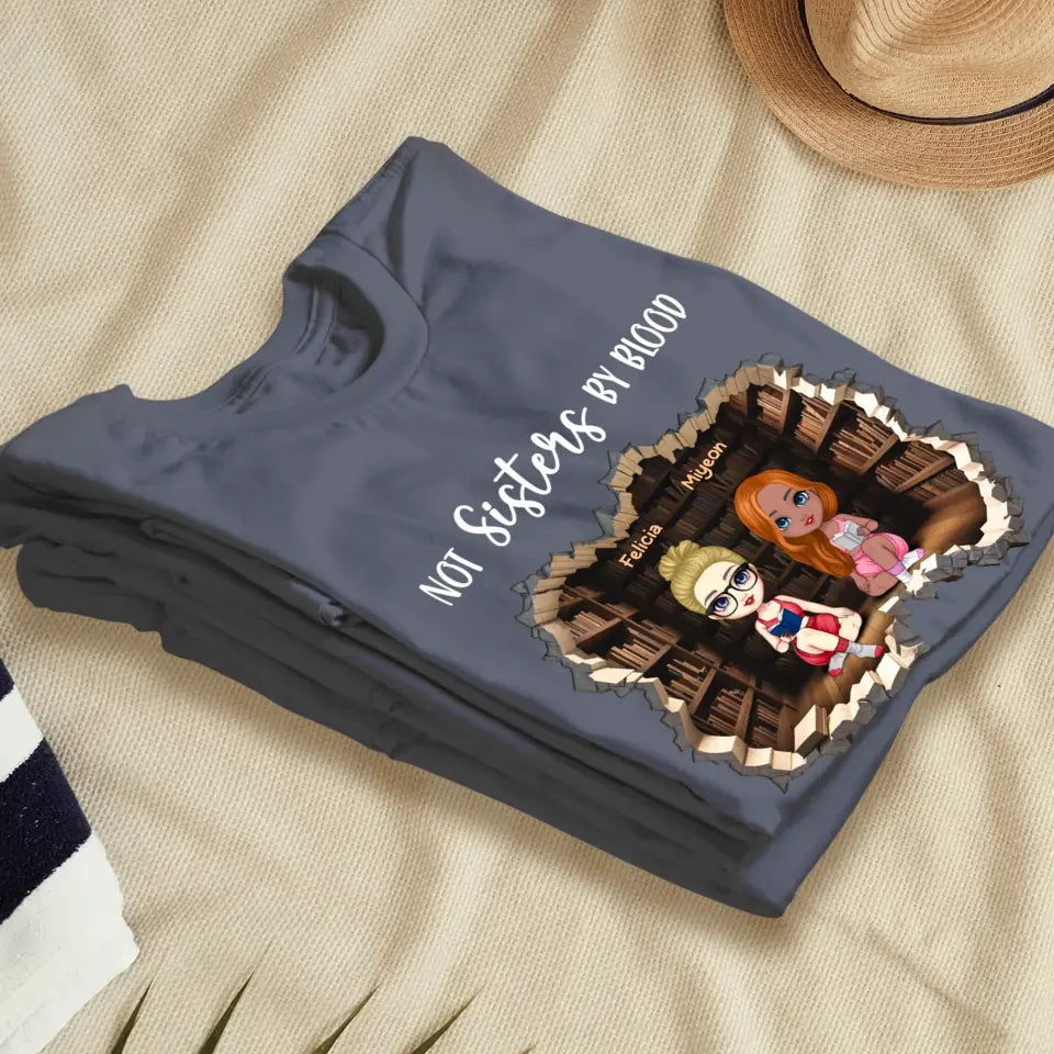 Sisters By Heart - Custom Name - Personalized Gifts For Bestie - Sweater