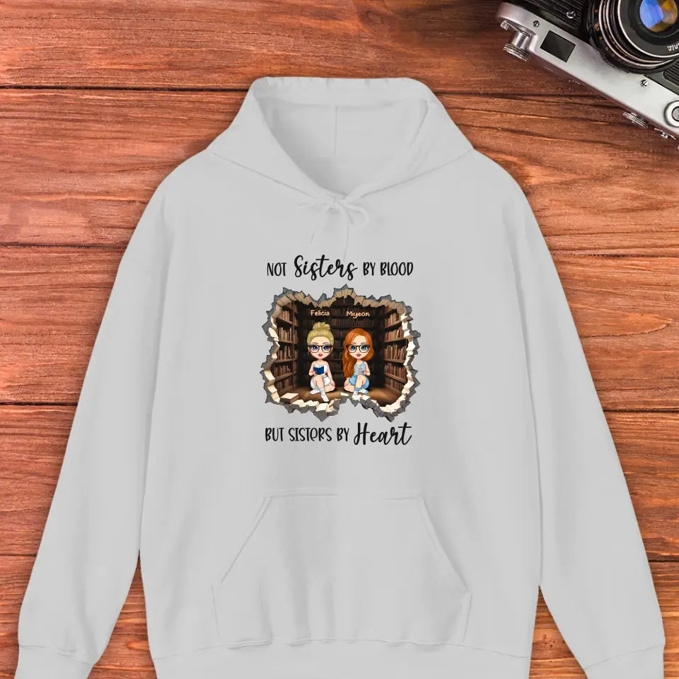 Not Sisters By Blood - Custom Name - Personalized Gifts For  Bestie - Sweater