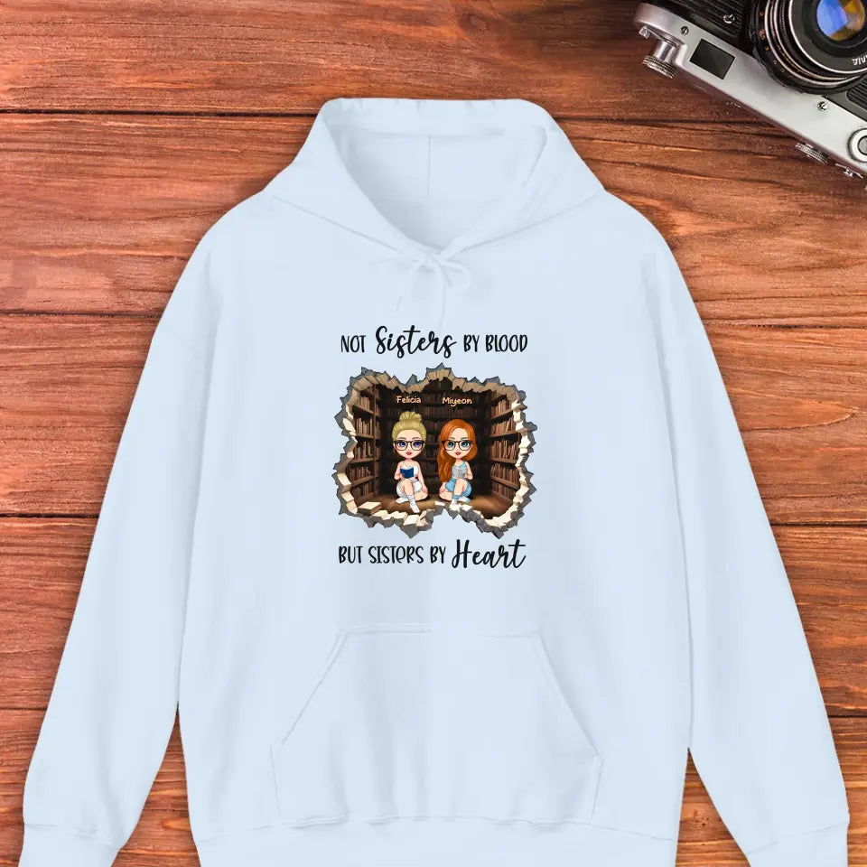 Not Sisters By Blood - Custom Name - Personalized Gifts For  Bestie - Sweater