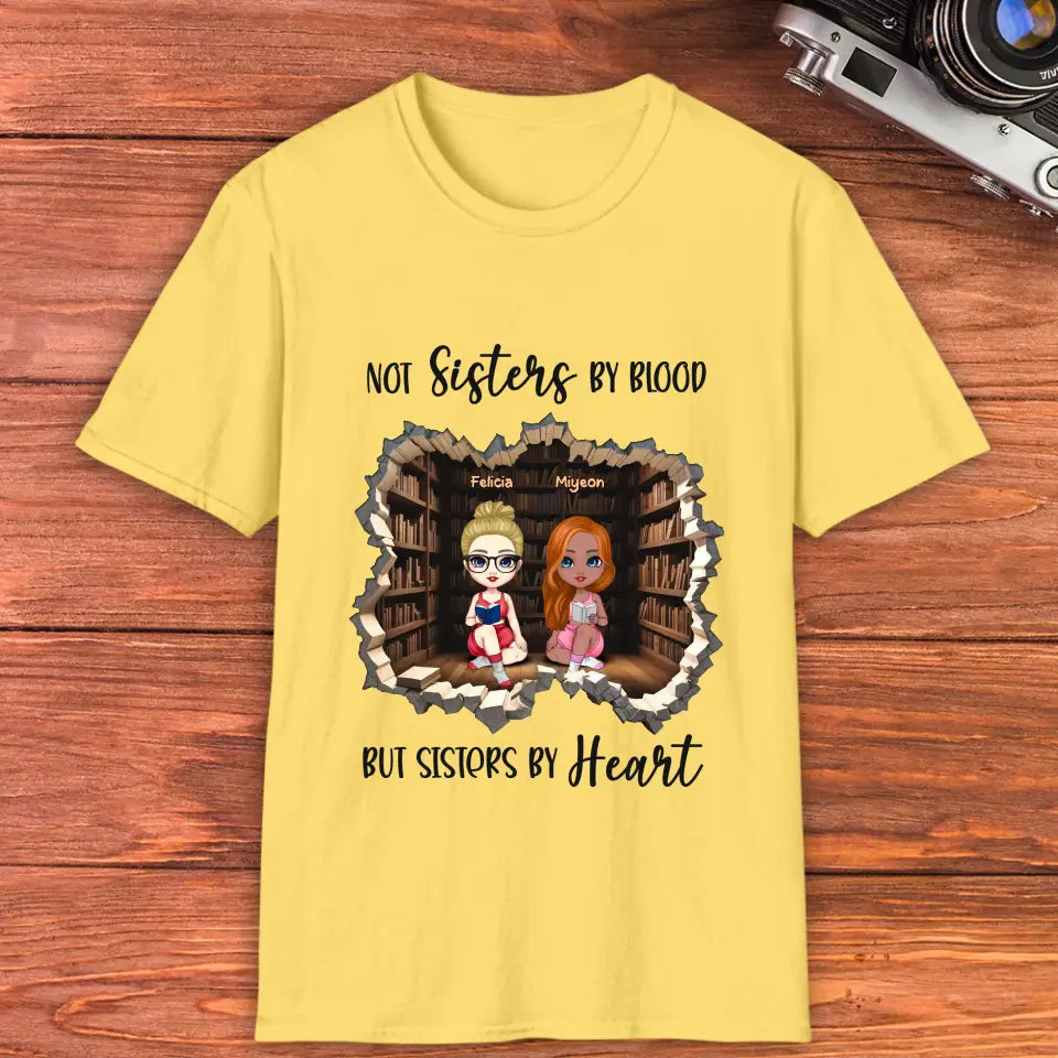 Not Sisters By Blood - Custom Name - Personalized Gifts For  Bestie - Hoodie