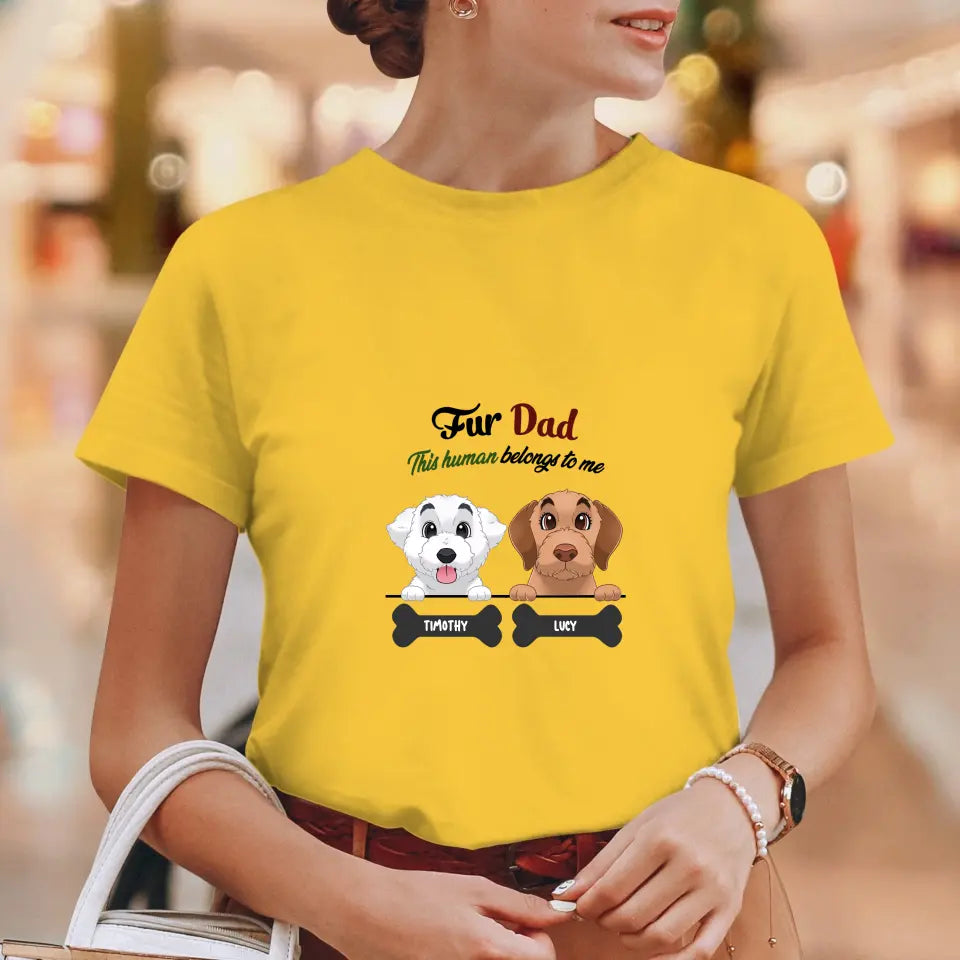 Fur Dad - Personalized T-Shirt