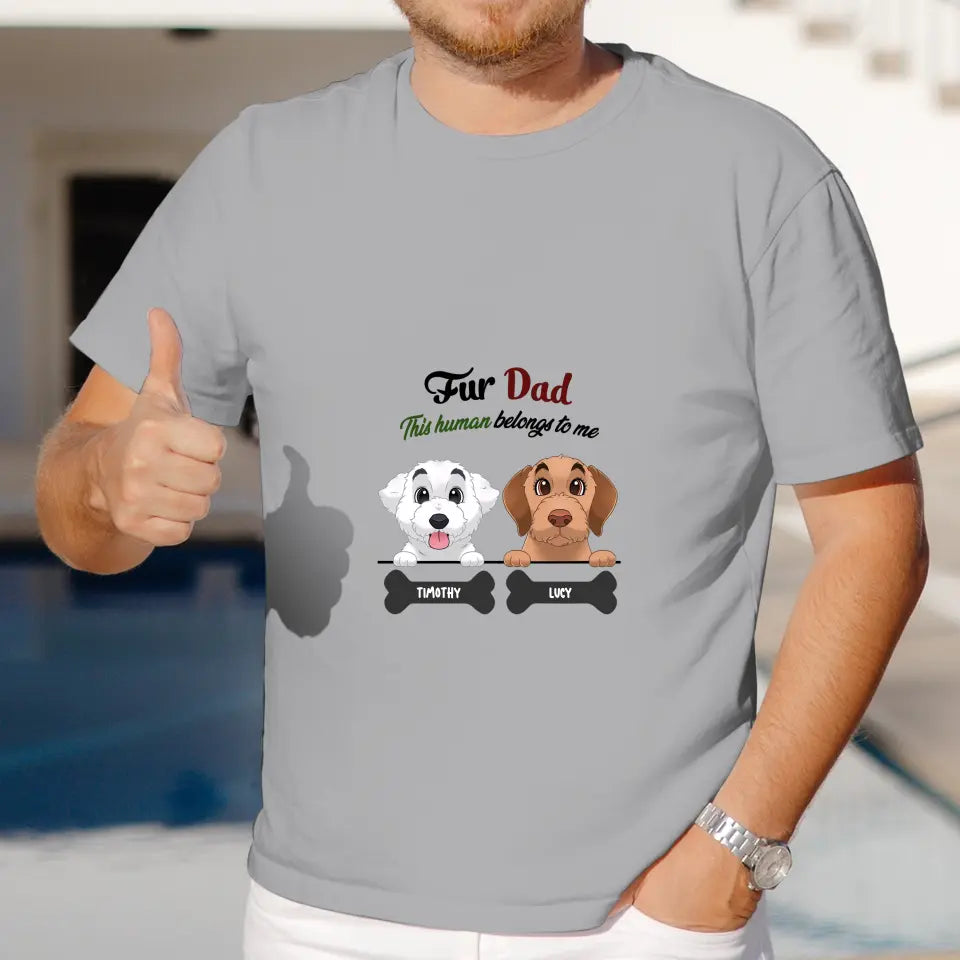 Fur Dad - Personalized T-Shirt