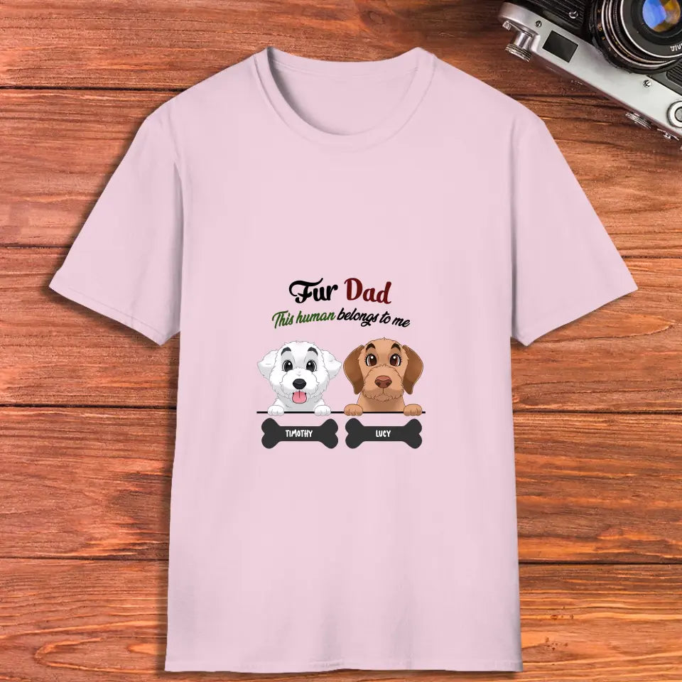 Fur Dad - Personalized T-Shirt