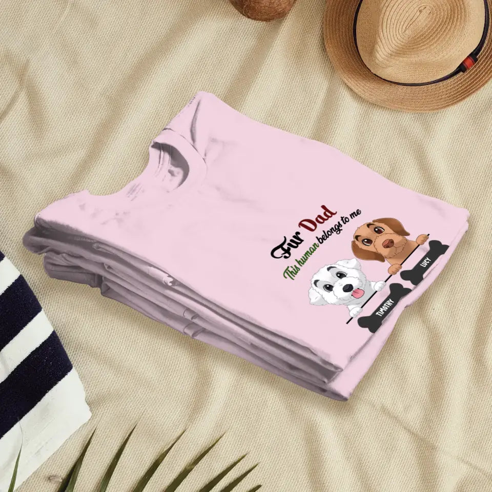 Fur Dad - Personalized T-Shirt