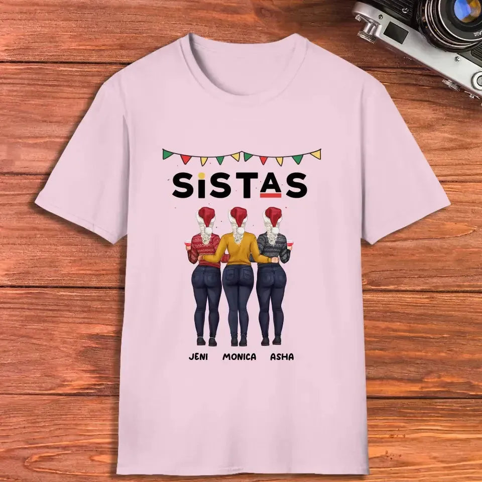 Sistas - Custom Quote - Personalized Gifts For Besties - Hoodie