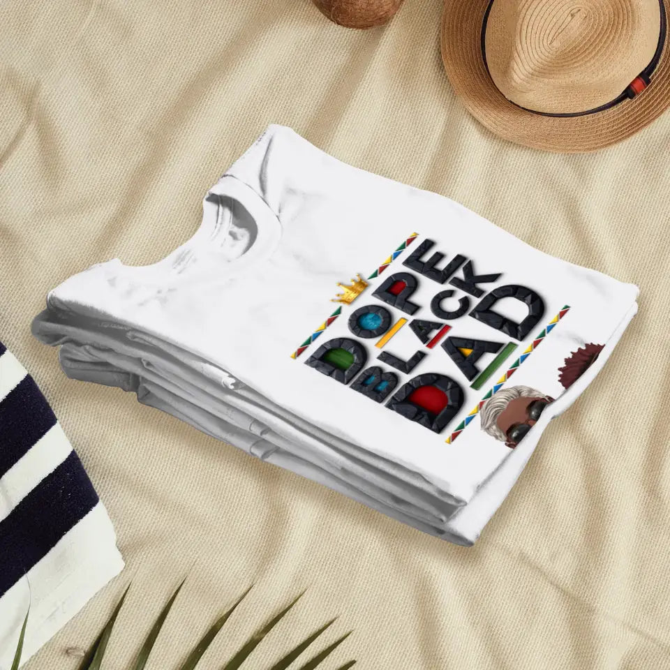 Dope Black Dad - Personalized Gifts For Dad - Unisex T-shirt