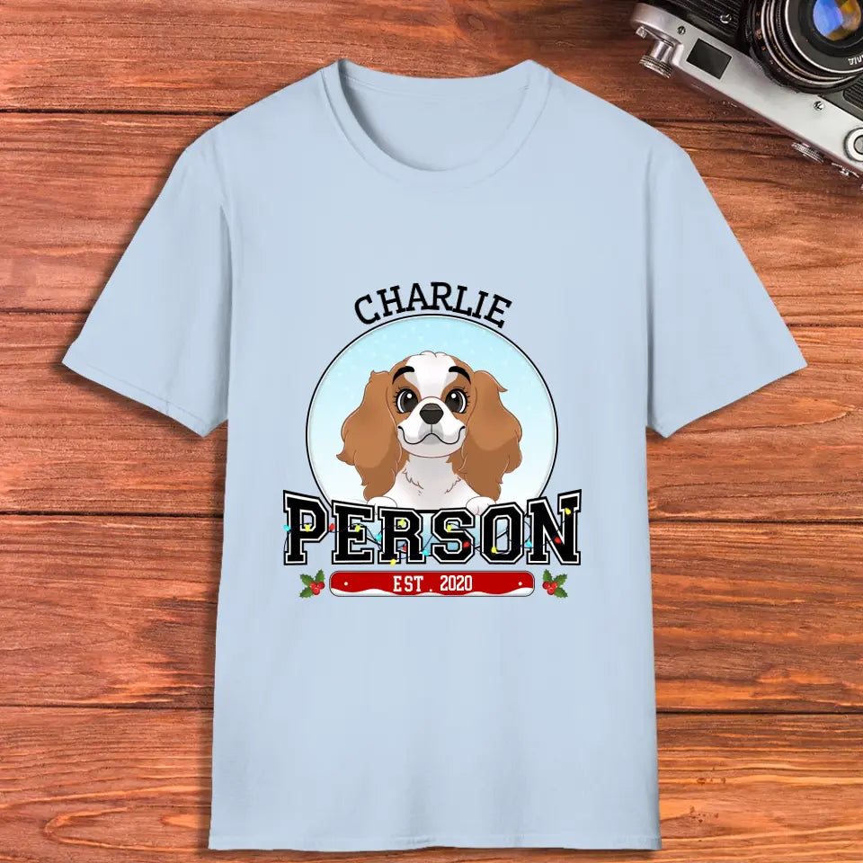 Dog Person - Custom Name - Personalized Gifts for Dog Lovers - Unisex Sweater