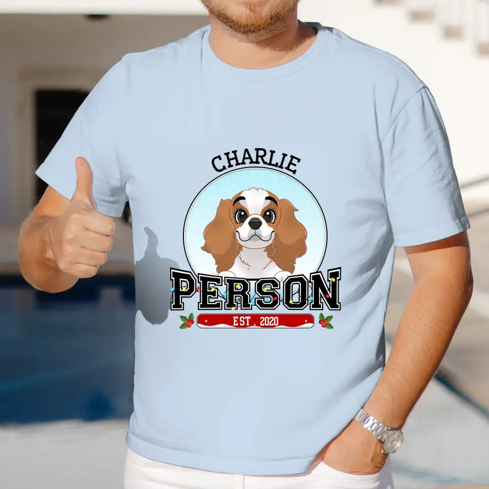 Dog Person - Custom Name - Personalized Gifts for Dog Lovers - Unisex Sweater