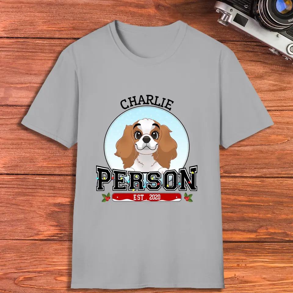 Dog Person - Custom Name - Personalized Gifts for Dog Lovers - Unisex Sweater