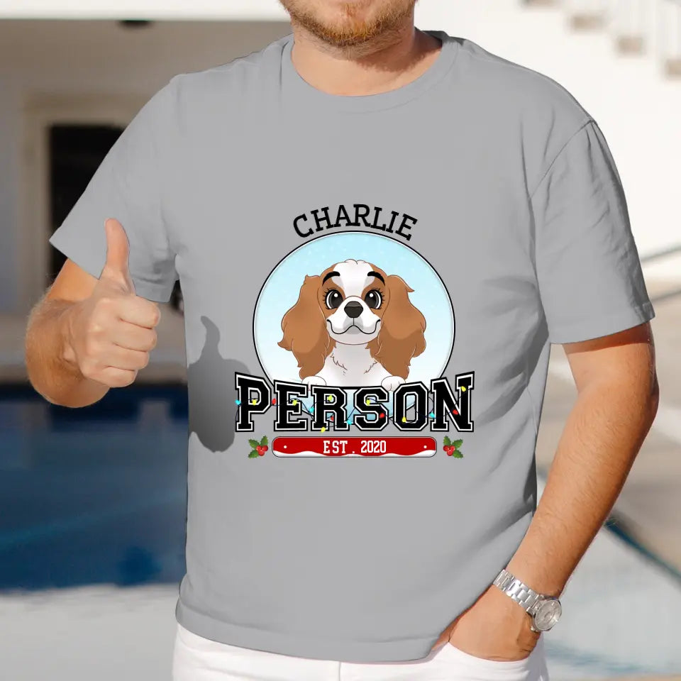 Dog Person - Custom Name - Personalized Gifts for Dog Lovers - Unisex Sweater