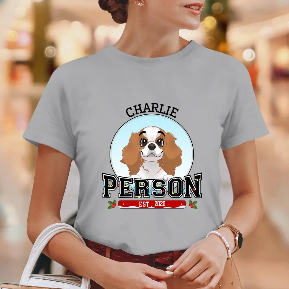 Dog Person - Custom Name - Personalized Gifts for Dog Lovers - Unisex Sweater