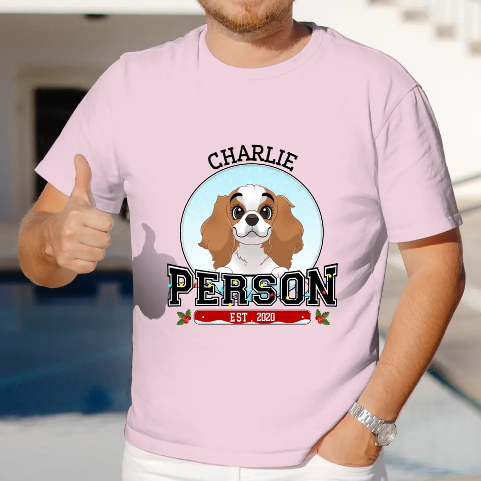 Dog Person - Custom Name - Personalized Gifts for Dog Lovers - Unisex Sweater