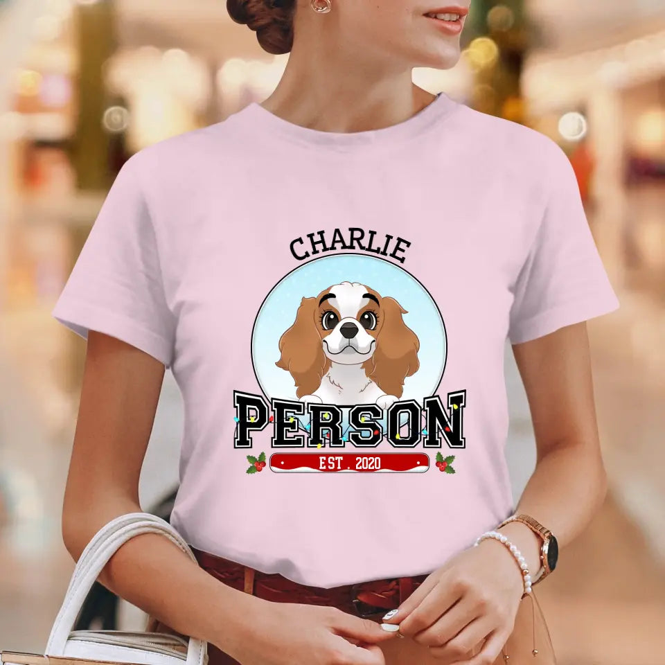 Dog Person - Custom Name - Personalized Gifts for Dog Lovers - Unisex Sweater