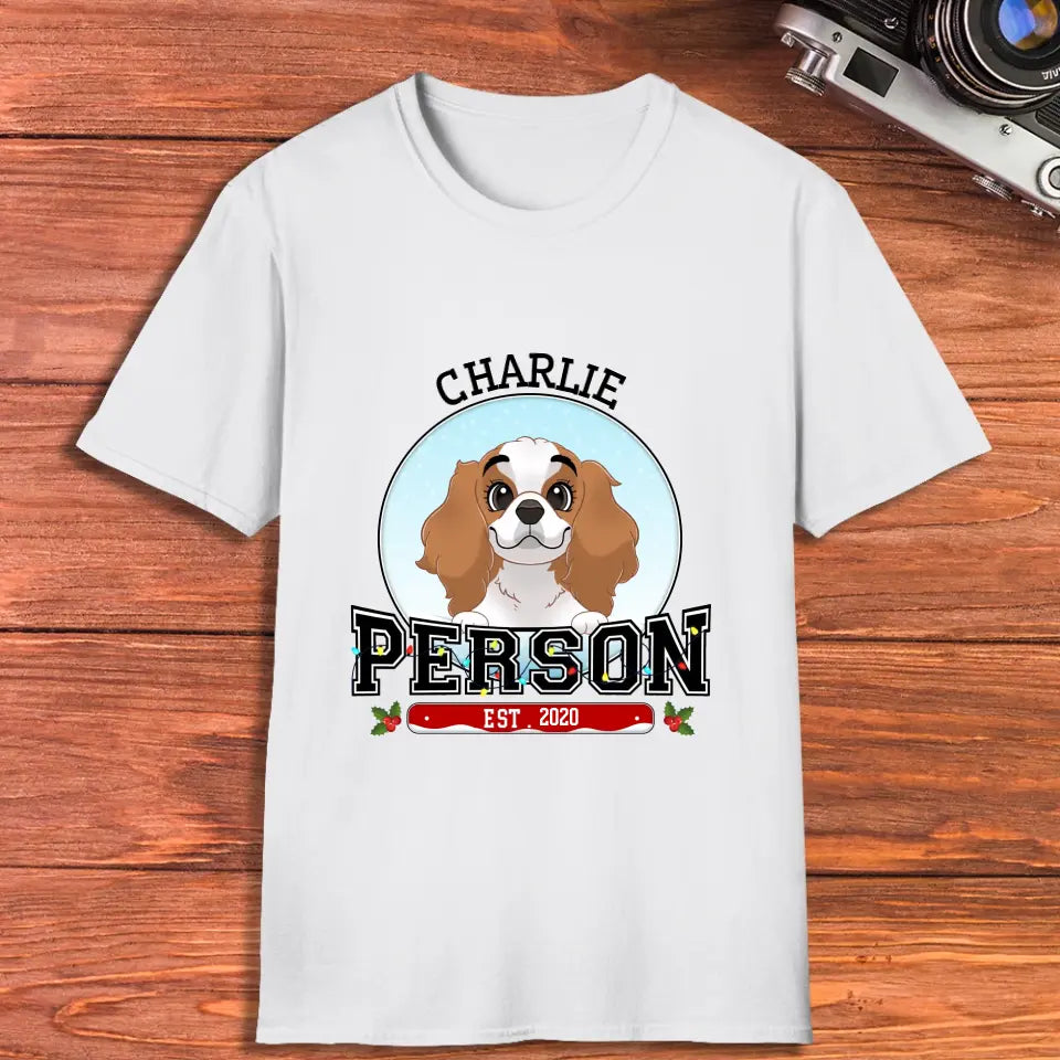 Dog Person - Custom Name - Personalized Gifts for Dog Lovers - Unisex Sweater