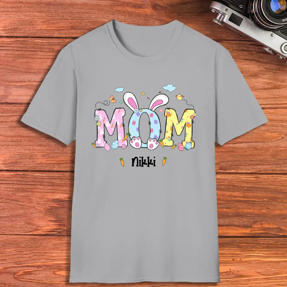 Mama Bunny Easter - Custom Name - Personalized Gifts For Mom - Sweater