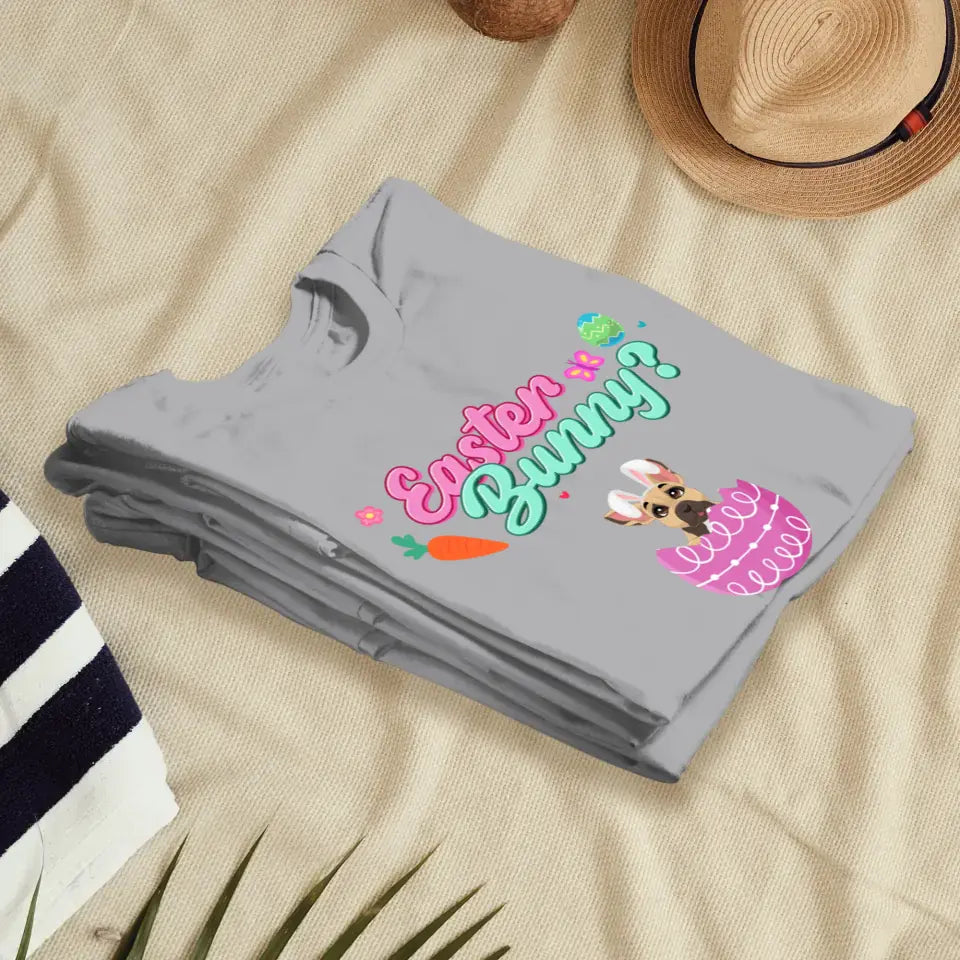 I Prefer Easter Doggy - Custom Name - Personalized Gifts For Dog Lovers - Unisex T-Shirt