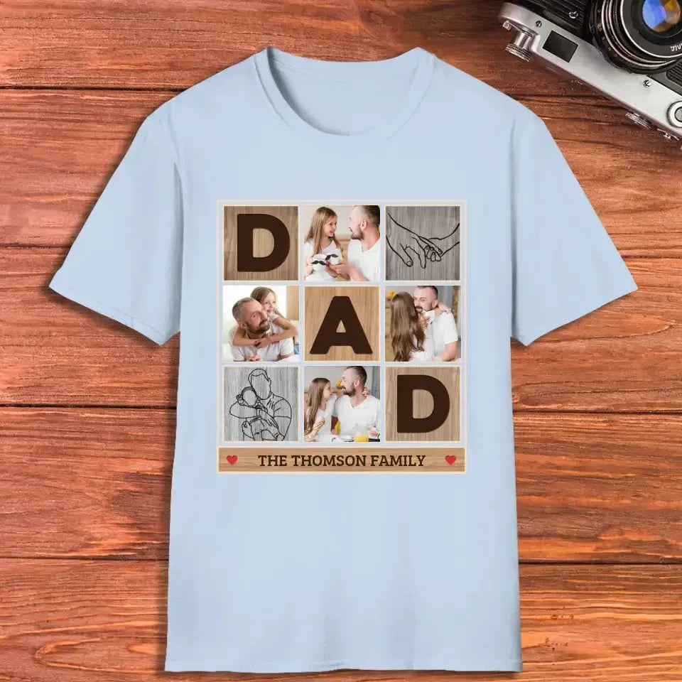 Hold This And Consider It A Big Hug - Personalized Gifts For Dad - Unisex T-Shirt