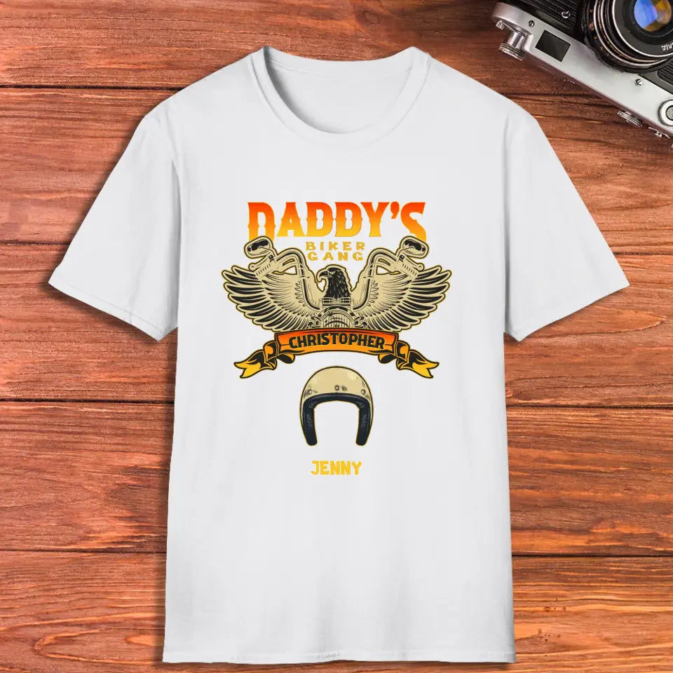 Daddy's Biker Gang - Personalized Gifts For Dad - Unisex Sweater