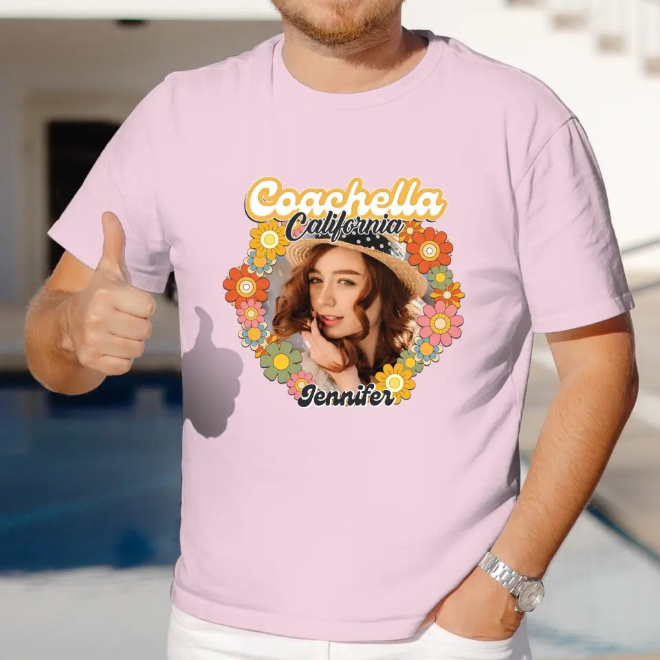 Coachella Groovy Flower - Personalized Gifts For Her- Unisex Sweater