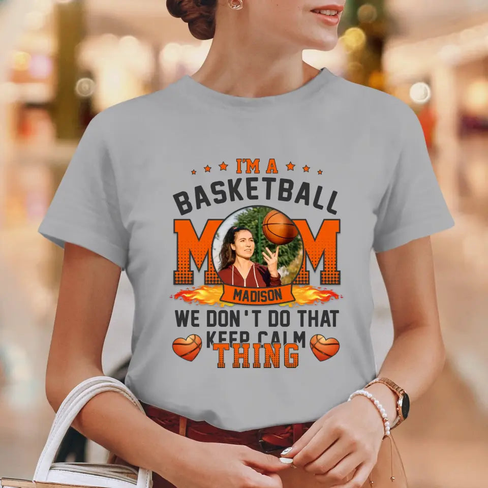 Mom Keeps Calm Thing - Custom Photo - Personalized Gifts For Mom - Hoodie