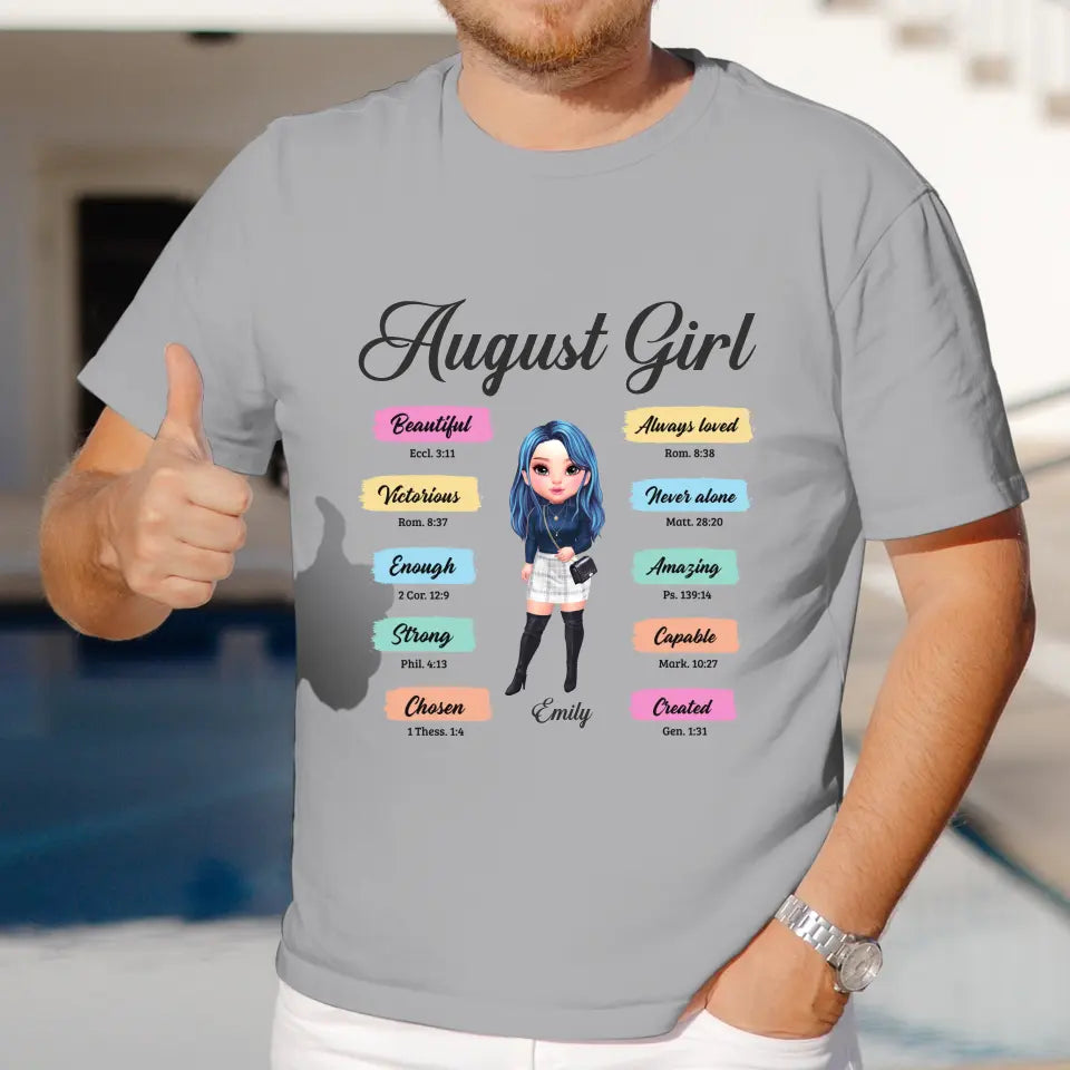 Queens Are Born - Custom Month - Personalized Gifts For Her - Hoodie