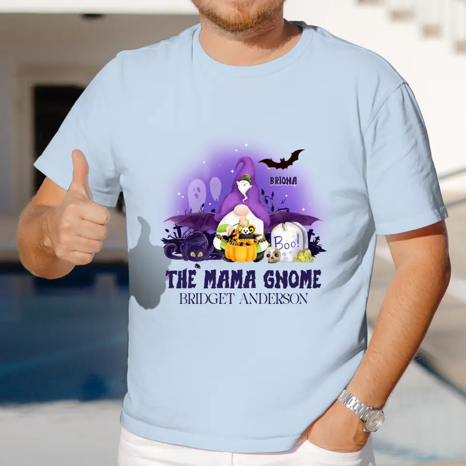 The Mama Gnome - Custom Name - Personalized Gifts For Mom - Sweater