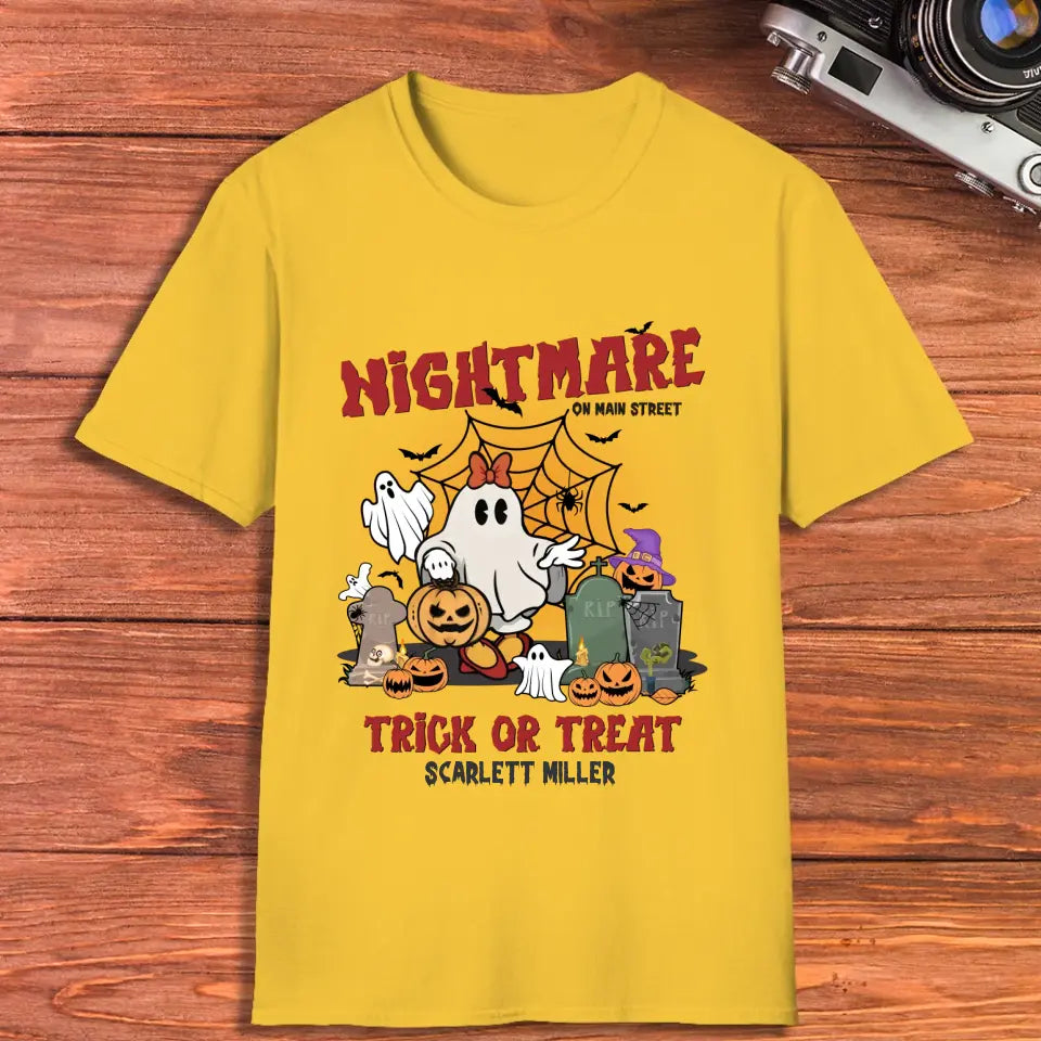 Nightmare On Main Street - Custom Name - Personalized Gifts For Mom - Sweater