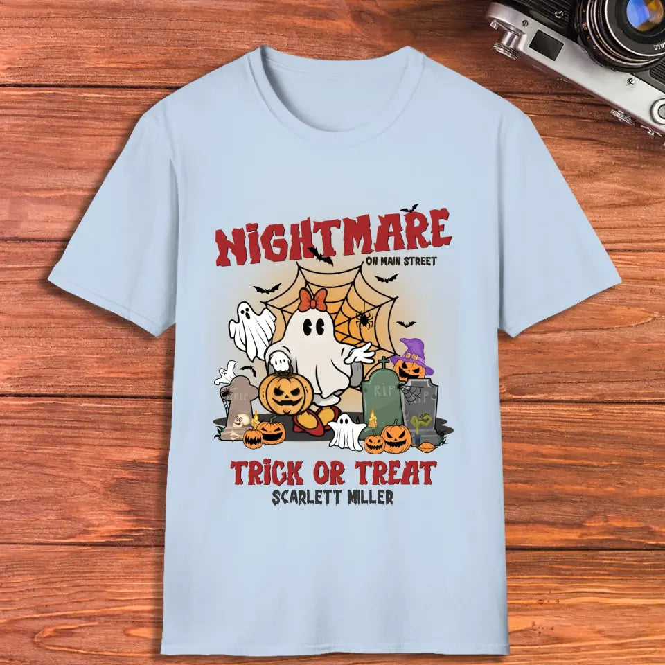 Nightmare On Main Street - Custom Name - Personalized Gifts For Mom - Sweater