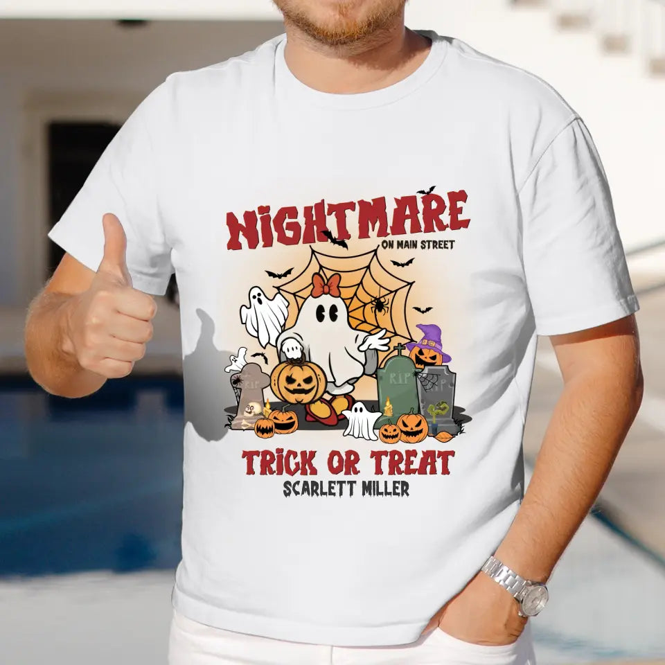 Nightmare On Main Street - Custom Name - Personalized Gifts For Mom - Sweater