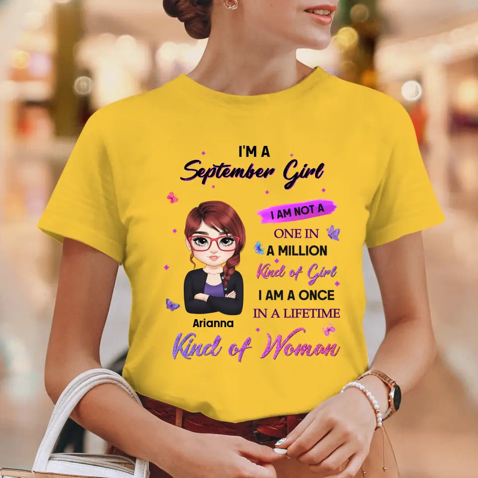 Kind Of Girl - Custom Month - Personalized Gifts For Her - Sweater