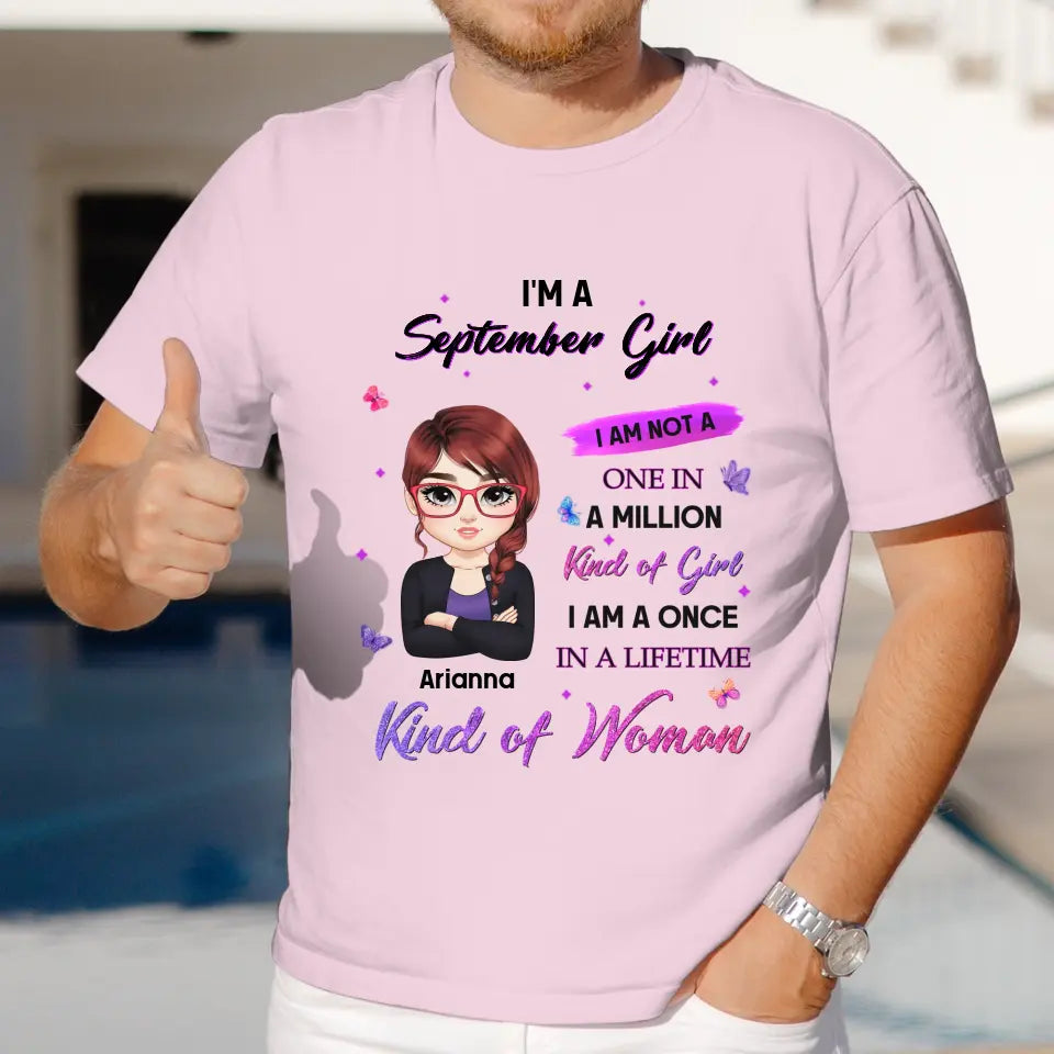 Kind Of Girl - Custom Month - Personalized Gifts For Her - Sweater