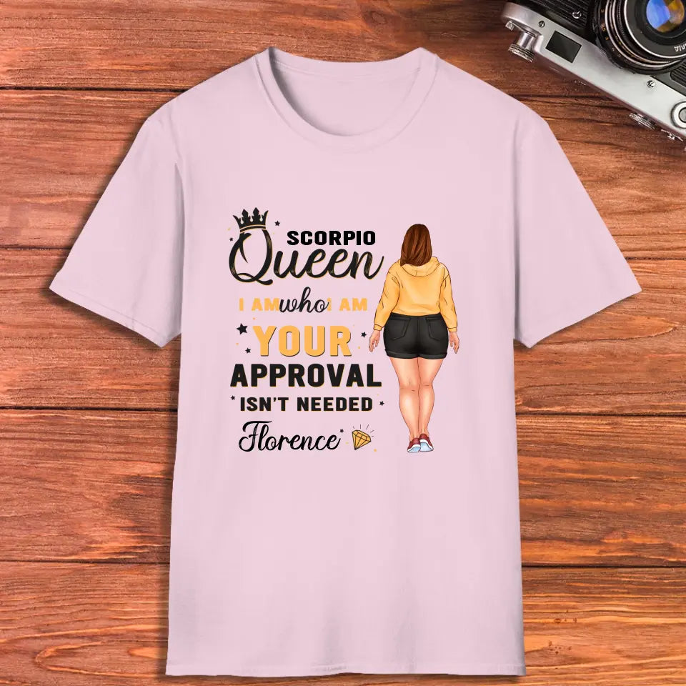 Your Approval - Custom Zodiac - Personalized Gifts For Her - T-Shirt