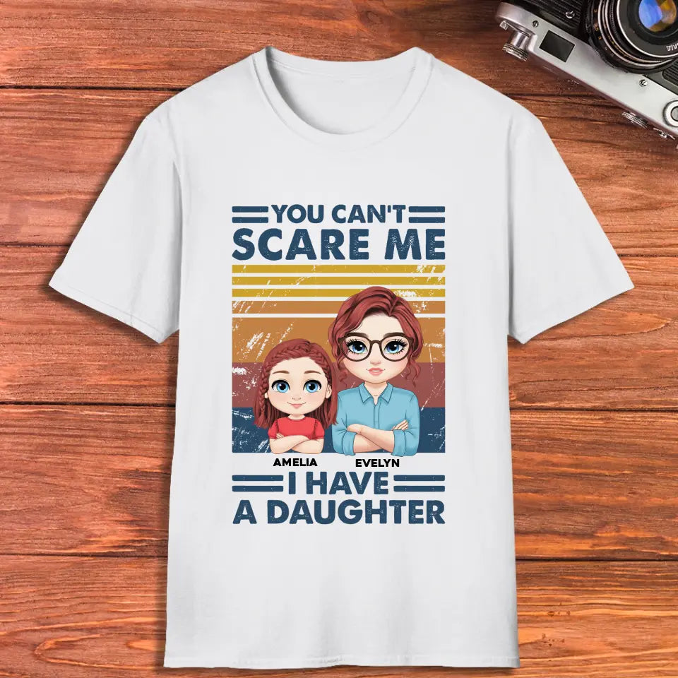 You Can't Scare Me - Custom Name - Personalized Gifts For Mom - Hoodie