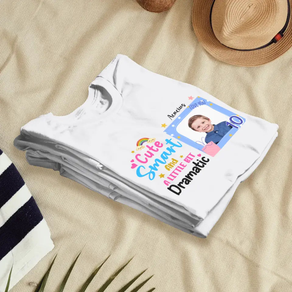 Cute Smart Kid - Personalized Gifts For Son - Unisex T-Shirt